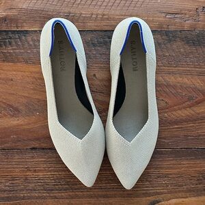 Rothy's Cream Flats, 9 1/2